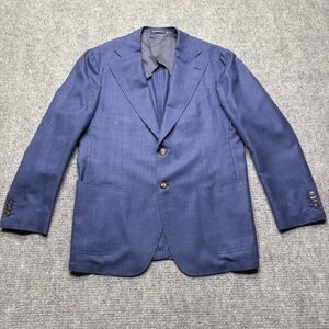 Suitsupply Havana Jacket Mens 54 Slim Wool Silk Linen Blend Fratelli Tallia